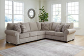 Bay Furniture Gallery - Ashley Furniture - Claireah Sectional - 3-Piece Sectional / Umber - 90603S4